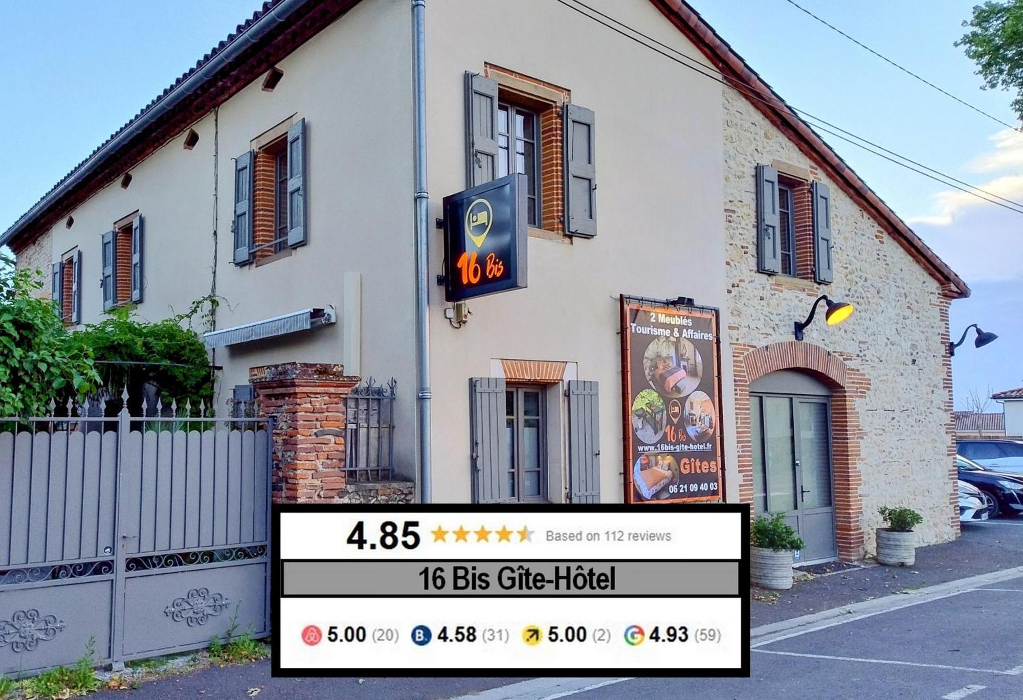16 Bis-Gite-Hotel-Appartement Marssac-sur-Tarn Exteriör bild